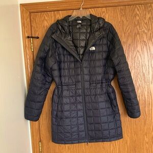 The North Face Black Puffer Jacket with Hood